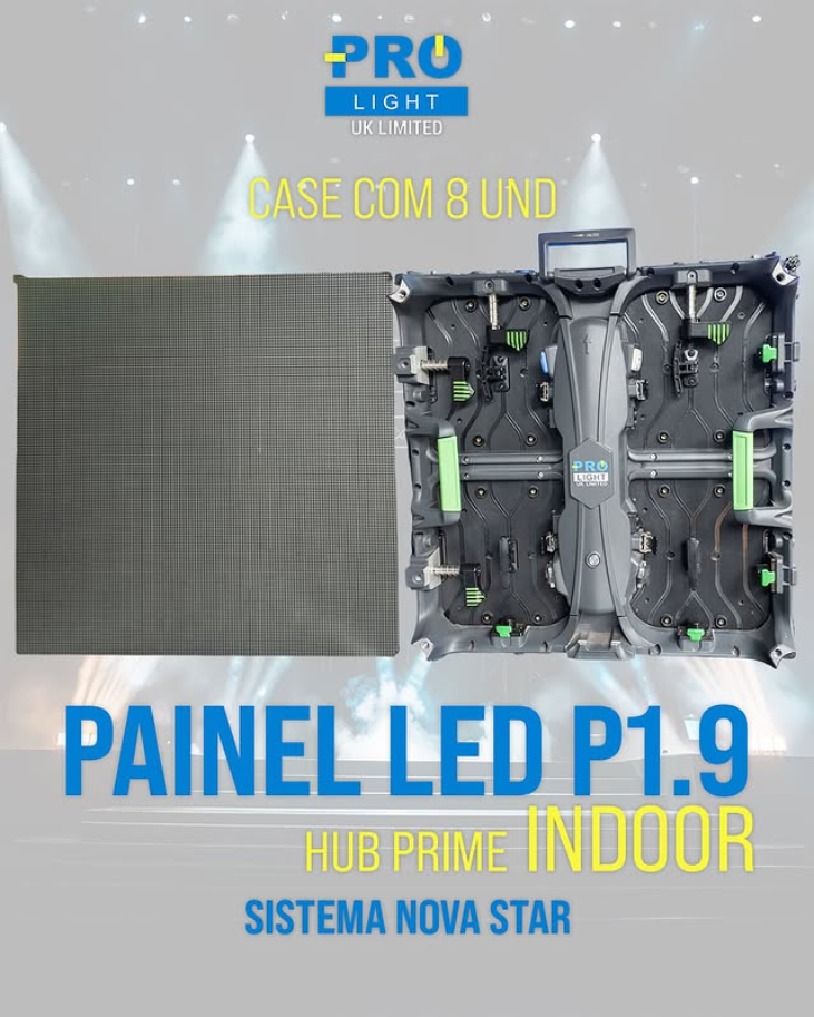 Painel P1.9 Indoor Hub Prime NovaStar